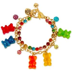 NWT | Betsey Johnson | Multicolored Gummy Bear Bracelet
